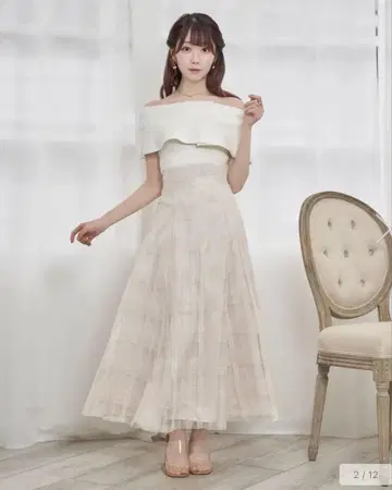 로제 뮤즈 오프숄더 원피스