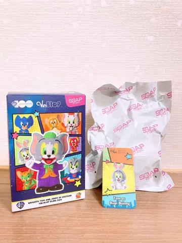 톰과 제리 피규어 Vin-Blop WB 100주년 톰 피규어