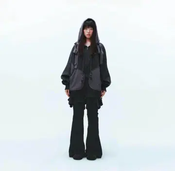 "익일 배송" COYSEIO EARMUFFS HOOD ZIP-UP 후드티