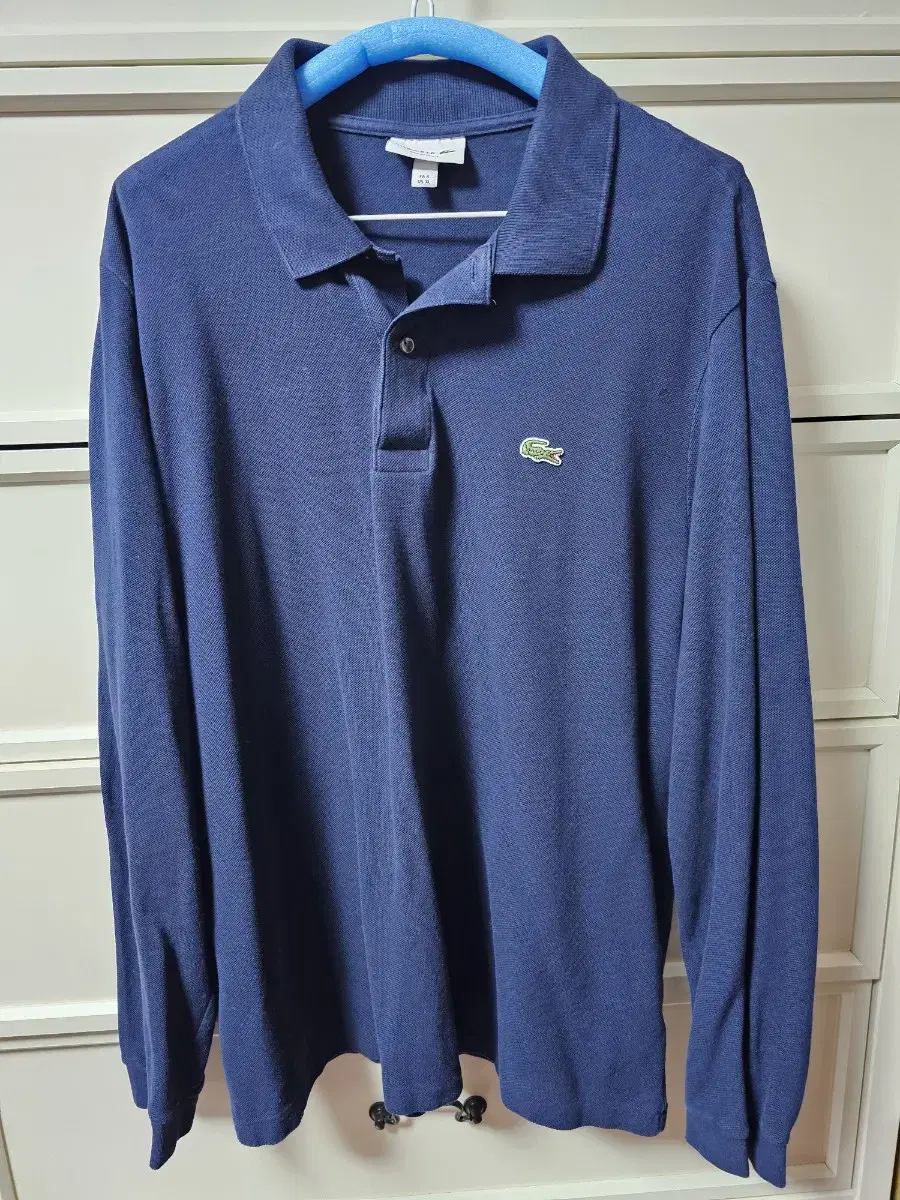 Lacoste Navy Polo Long Sleeve XL