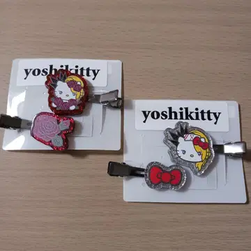 yoshikitty 앞머리 클립 세트