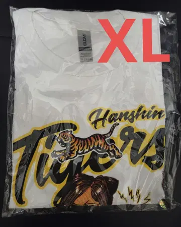 록킨 제리빈 한신 타이거즈 티셔츠 XL 사이즈 미개봉 새상품