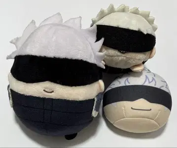 주술회전 고죠 사토루 봉제 인형 후와코로린 만주 노루 캐릭터 세트
