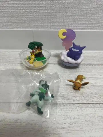 포켓몬 피규어 세트 파모트 냐로테 피카츄 겐거