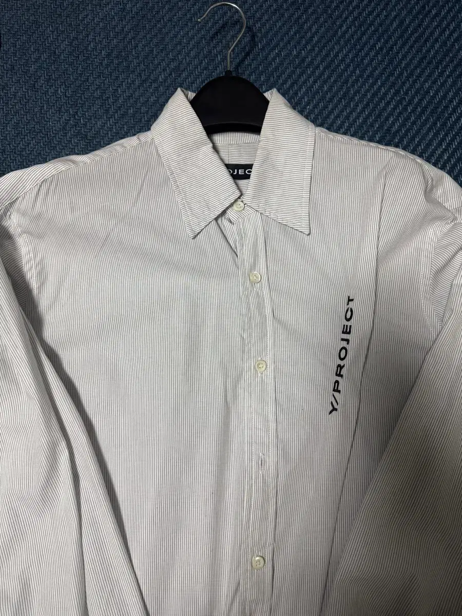 Y/project Pinched Stripe Shirt
