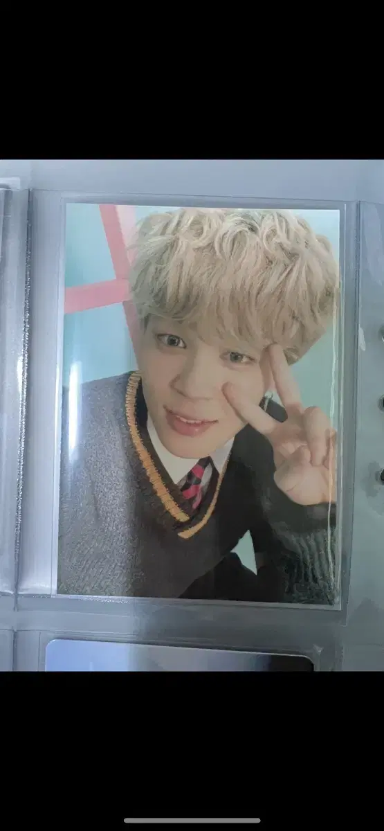 븡탄 bts 일본 팬미팅 바인더 포카 지민 jimin
