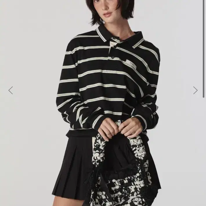 GLOWNY LOUISA LONG SLEEVE BLACK GLOWNY】24F/W☆LOUISA LONG SLEEVE