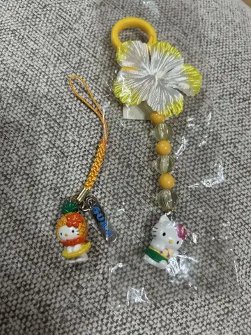 지역 키티 괌 하와이 헬로키티 스트랩