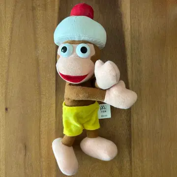 맥도날드 사루게츄 피포자루 봉제 인형 캐릭터 굿즈