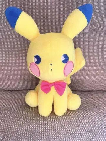 포켓몬 센터 피카츄 사이코 소다 봉제 인형