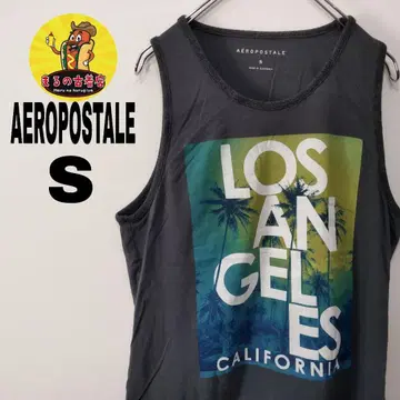 usa 구제 의류 AEROPOSTALE 탱크탑 S 그레이