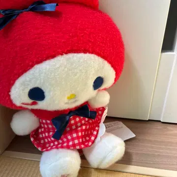 마이멜로디 봉제 인형 빨간색