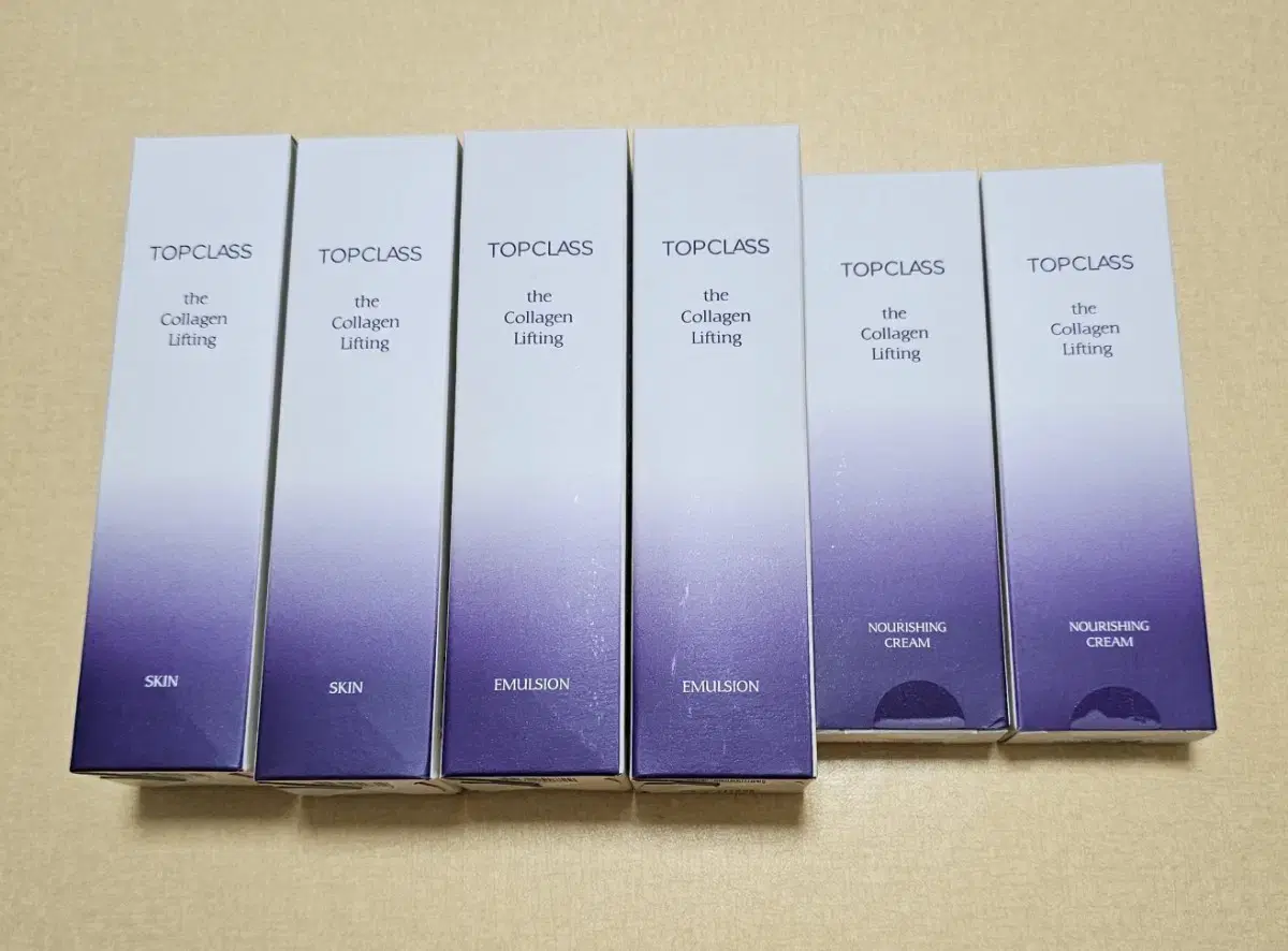 Charmzone Top Class Basic Cosmetics 6 in bulk (Skin 2, Emulsion 2, Cream 2) including shipping