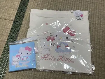 키티 참미 걸리시 스타일 토트백 에코백 2개 세트