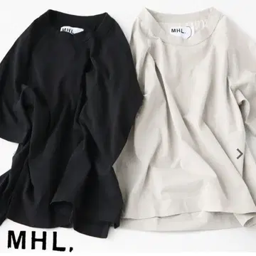 [가격 인하] MHL. (엠에이치엘) 라이트 웨이드 라이트 저지 티셔츠