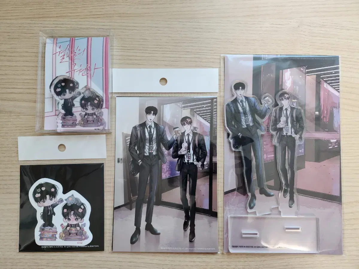 Rebom Monday Savior acrylic, photo print, sticker (Save the Dae)