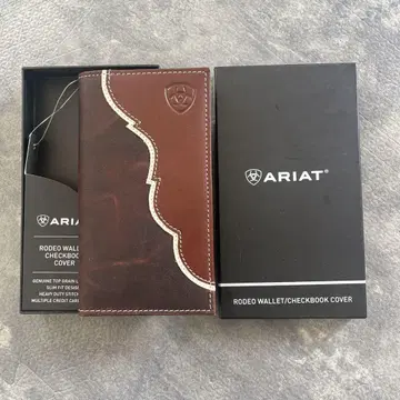 ARIAT 남성용 지갑, 두겹