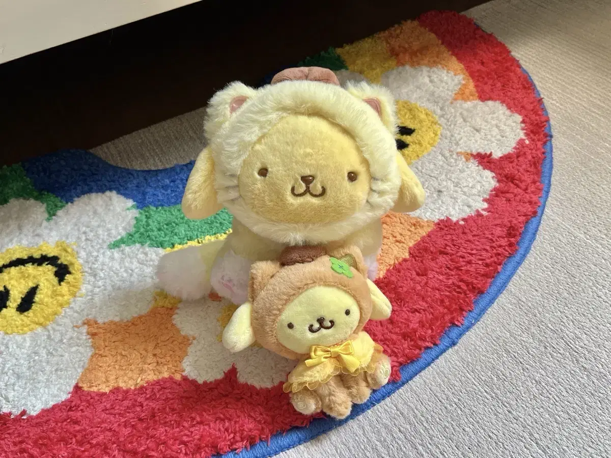 폼폼푸린 네코인형 세트