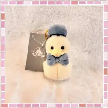 도날드 봉제 인형 키링 오리 도날드 벌스데이 더 킹
