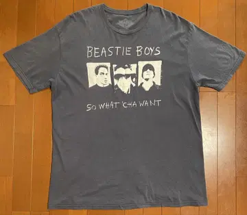 BEASTIE BOYS 비스티 보이즈 티셔츠 XL 사이즈 네이비