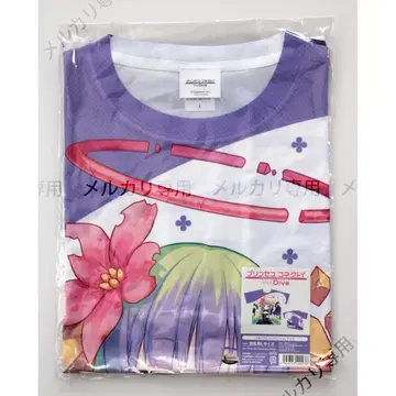 프린세스 커넥트! Re:Dive 풀 그래픽 티셔츠 아메스 프리코네