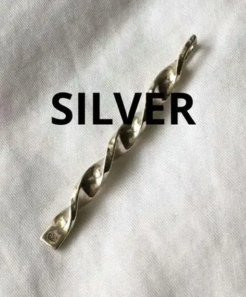 빈티지 스크류 스틱 실버 목걸이 SILVER