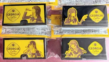 조지아 Ado 콜라보 스마트폰 스탠드 & 스피커 한정판 총 4종 세트