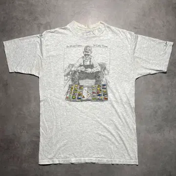 90s 낚시 루어 티셔츠 USA제 XL 사이즈 빈티지 낚시