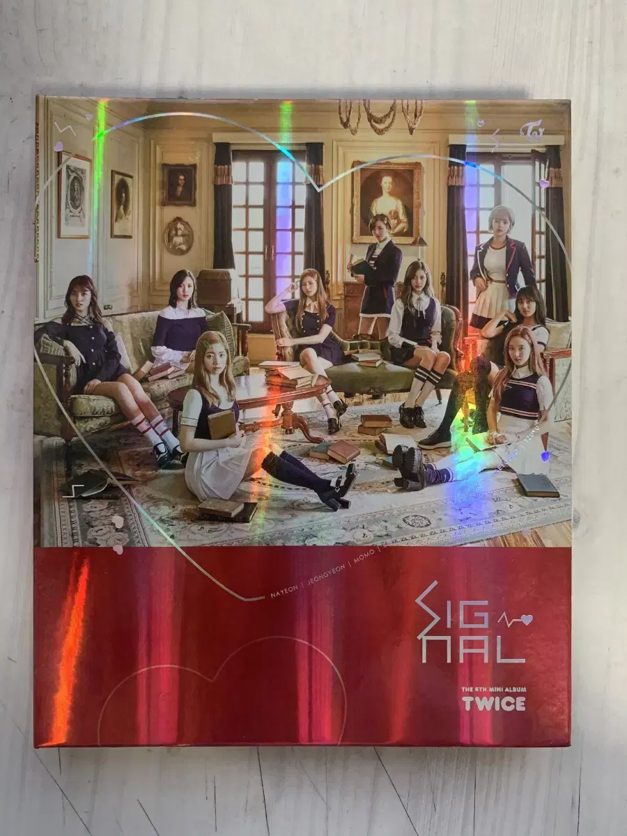 트와이스 시그널 레드
