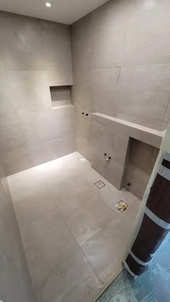 Bathroom tile construction and remodeling done affordably and beautifully