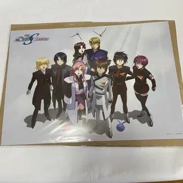 건담 SEED FREEDOM BluRay 혜택 A3 포스터