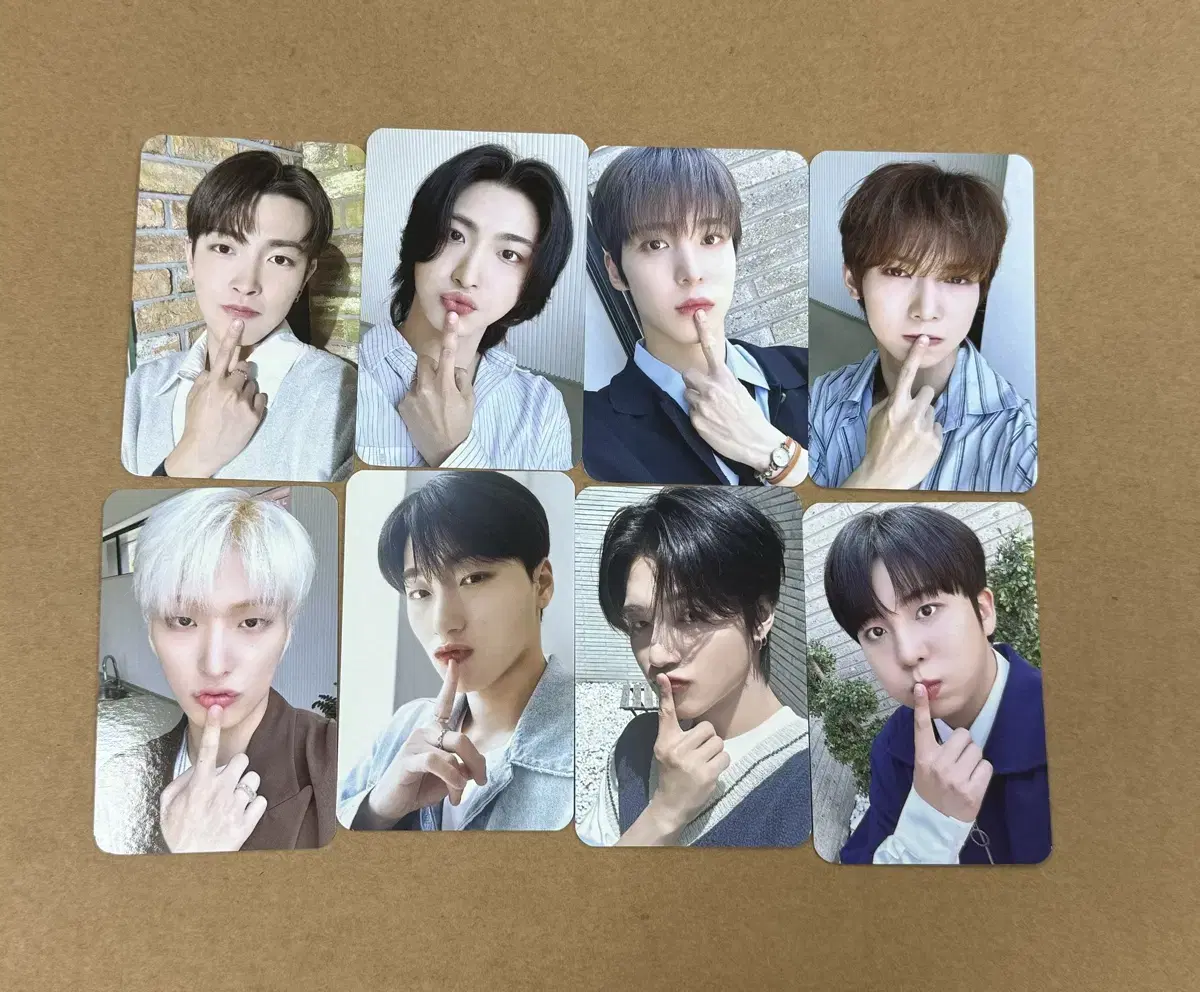 Ateez aniteez pop up Ice City mission poca set