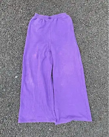 초레어 y2k 00's 와이드 플레어 스웨트 팬츠