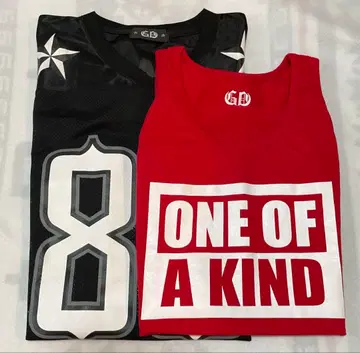 BIGBANG G-DRAGON BLACK 유니폼 탱크탑