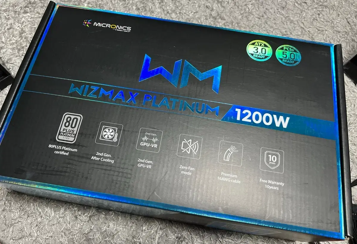 Micronics WIZMAX 1200W 80PLUS Platinum ATX3.0