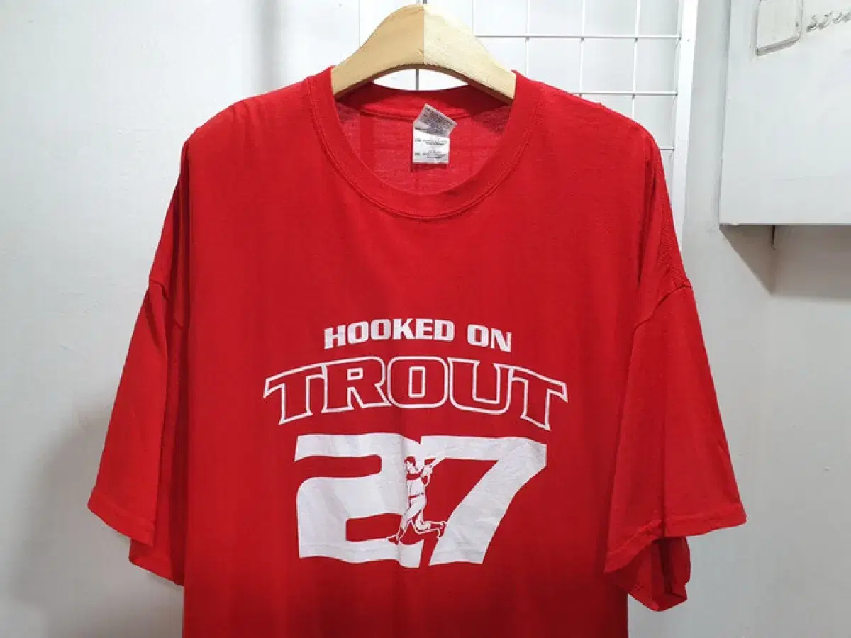 길단 빈티지 프린팅 반팔티셔츠 (MAN 2XL~3XL)#91