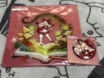 원신 Genshin 중국 공식 클레이 아크릴 스탠드 캔뱃지