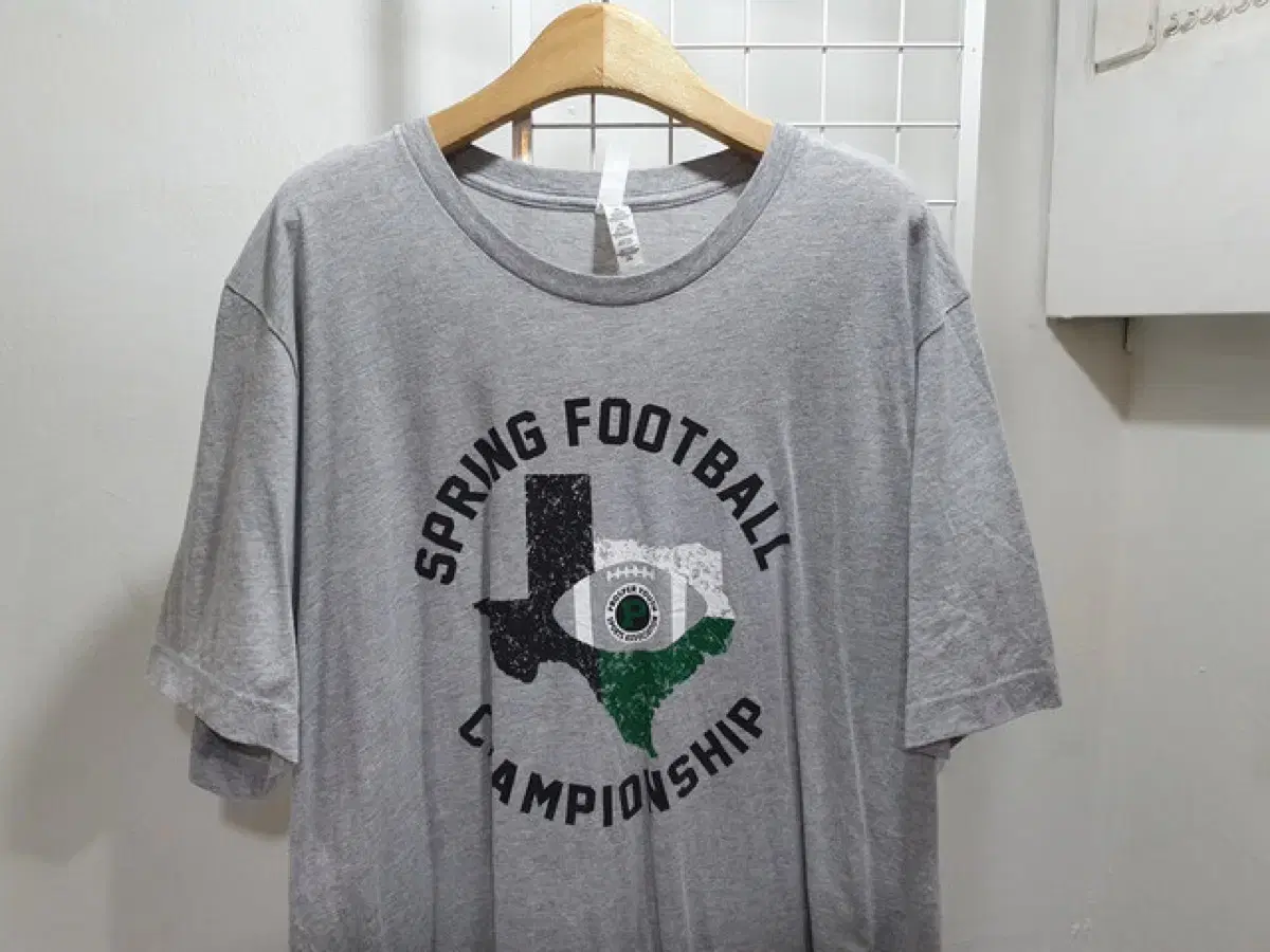 CANVAS 빈티지 프린팅 반팔 (MAN 2XL~3XL)#92