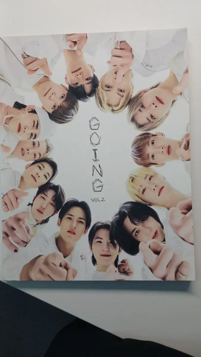 고잉세븐틴 잡지 매거진 팝니다
