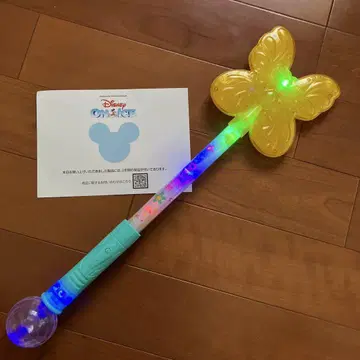 디즈니 온 아이스 2024 한정판 굿즈 버터플라이 완드 빛나는 스틱