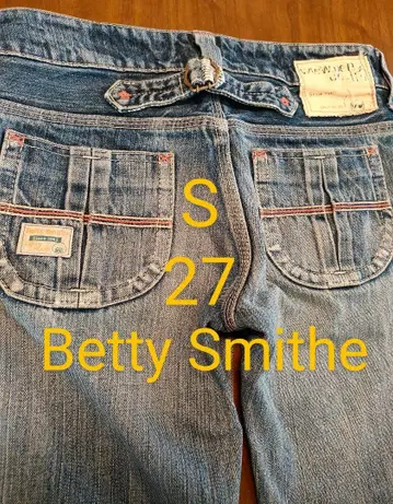 데님 팬츠 여성용 Betty Smith 베티 스미스 일본제 S 27