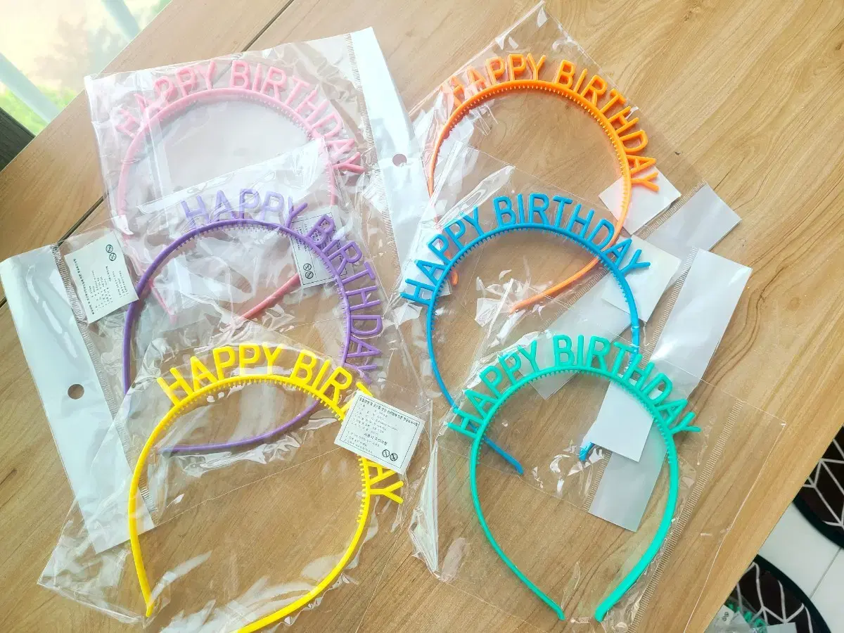 Birthday Celebration Headband 6 Colors