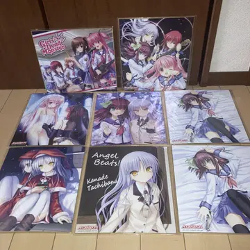 Angel Beats! 색지 8점