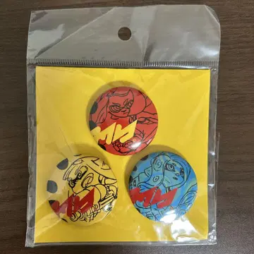 스프라툰 TOWER RECORDS 캔뱃지 3개 세트 A