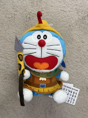 도라에몽 영화 봉제 인형 40주년 새상품 후지오 후지코 후지코 기념