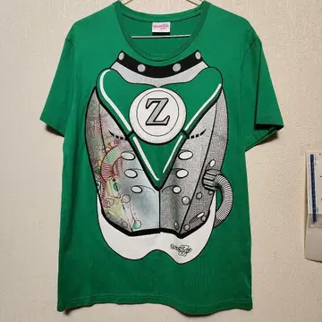 주말의 히로인 모모이로 클로버 Z 아리야스 안코 그린 티셔츠