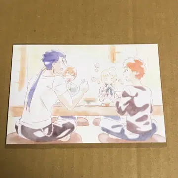 Fate 에미야 씨의 오늘의 밥 엽서 시로 & 알토리아 & 쿠후린