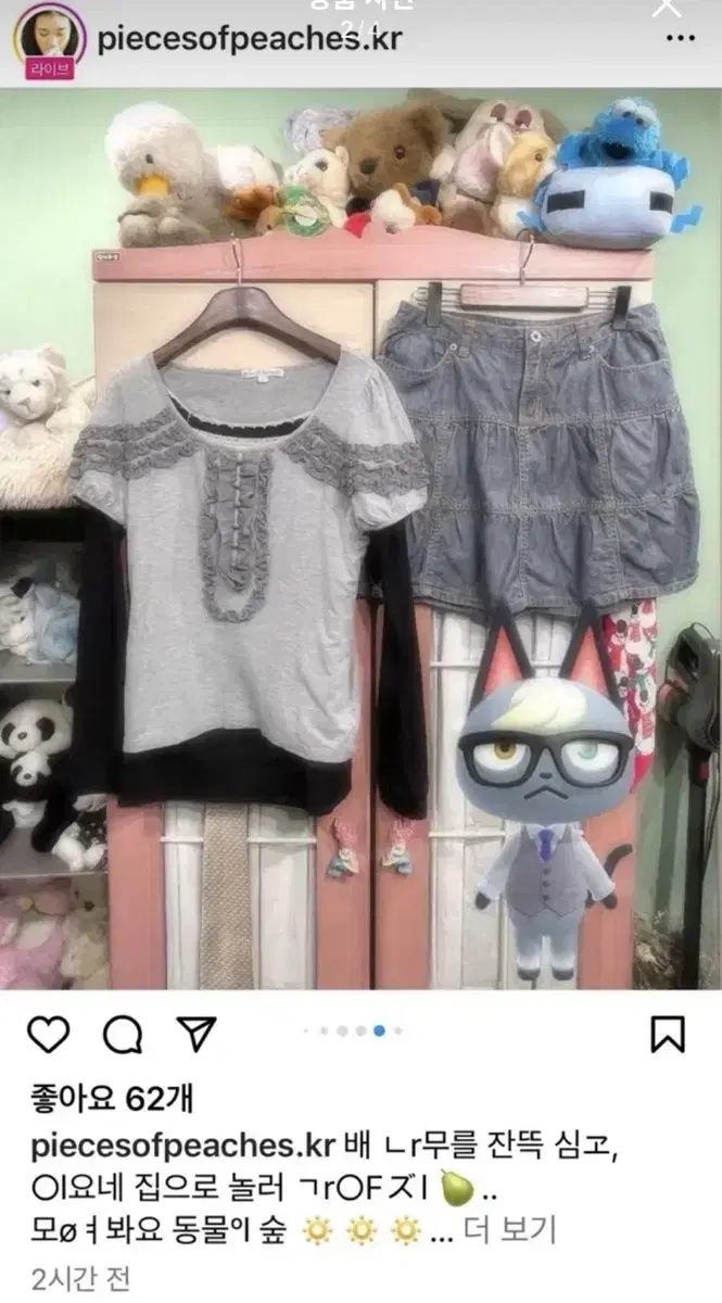 Kamome Sanjang Animal Crossing Jackson Outfit