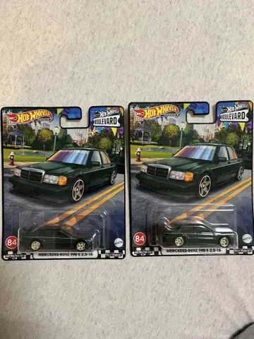 HotWheels MERCEDES-BENZ 190E 2개 세트