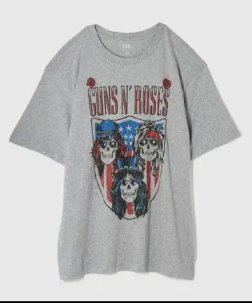 GAP GUNS N' ROSES 건즈 앤 로제스 콜라보 티셔츠
